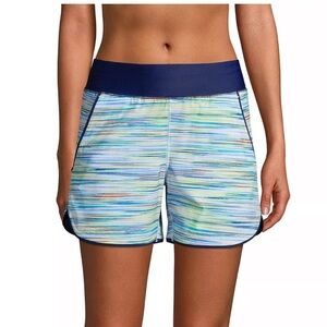 🎁Lands End | Women's Quick Dry Thigh-Minimizer Swim Board Shorts